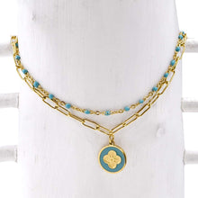 Laden Sie das Bild in den Galerie-Viewer, Fußkette "Blume"