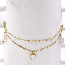 Laden Sie das Bild in den Galerie-Viewer, Fußkette "Herz"