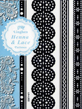 Laden Sie das Bild in den Galerie-Viewer, Henna & Lace Tattoos (schwarz)