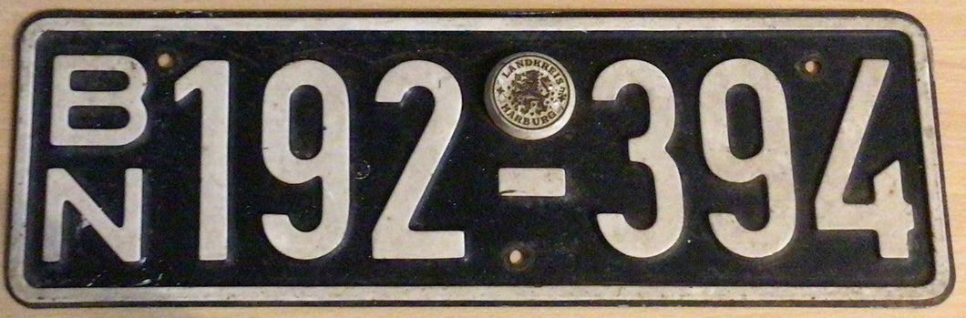 Kennzeichen Besatzungszone Niedersachsen