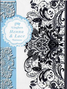 Henna & Lace Tattoos (schwarz)