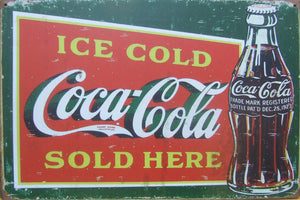 Ice cold Coca Cola