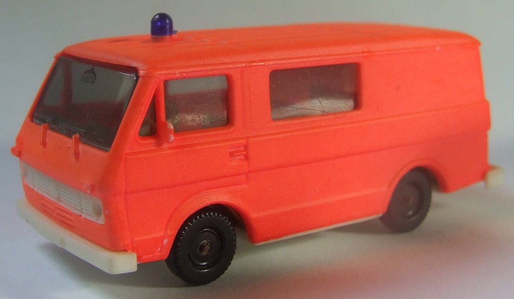 Feuerwehr VW LT, Tagesleuchtrot, Herpa 7708