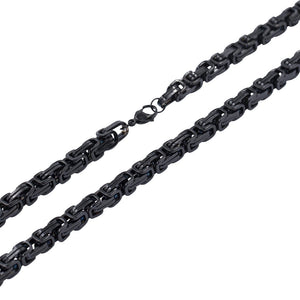 "Black King" Unsere Edelstahlkette in schwarz