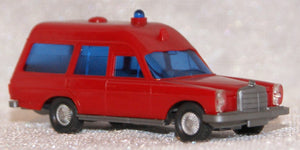 Mercedes-Benz 200/8 Binz Feuerwehr rot Wiking