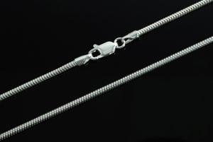 "Snake" die Schlangenkette 1,6 mm aus Sterlingsilber für alle Geschlechter