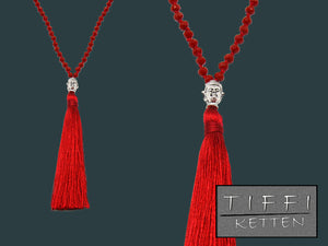 The Red Coral "Tiffi" Kette